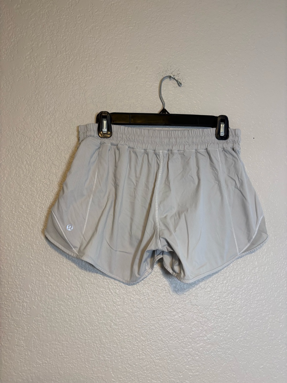 Lululemon Light Grey Shorts Running active size 8